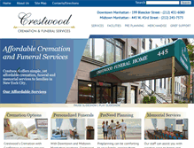 Tablet Screenshot of crestwoodcremationfuneral.com
